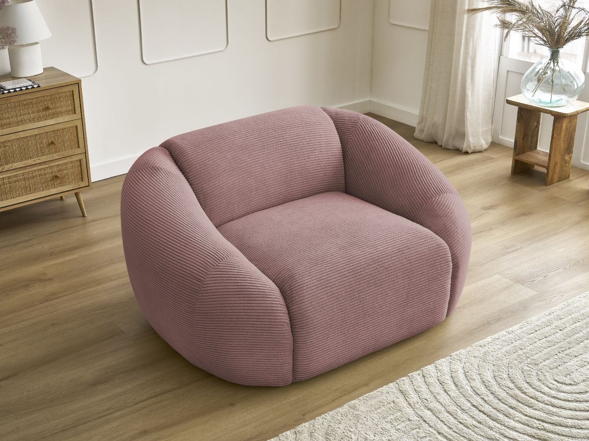 TINA corduroy fauteuil