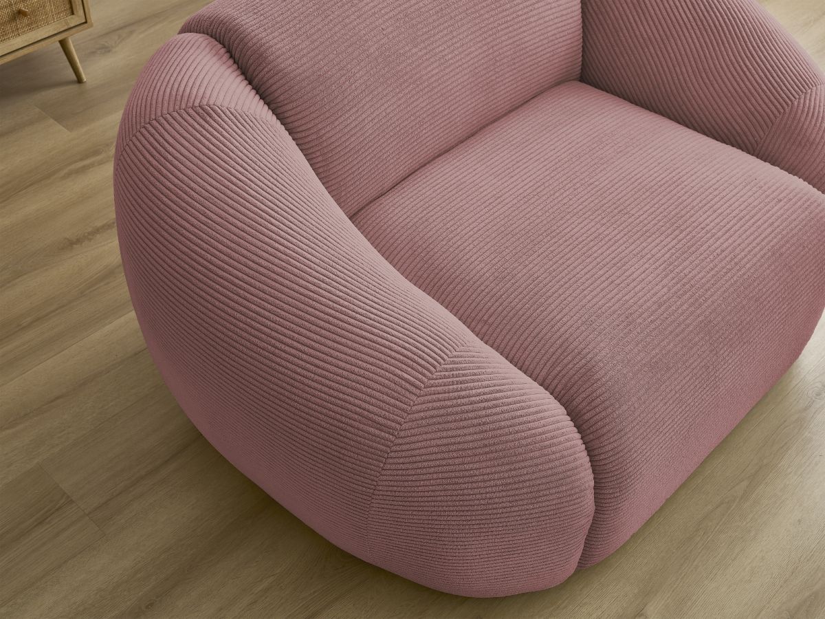 TINA corduroy fauteuil