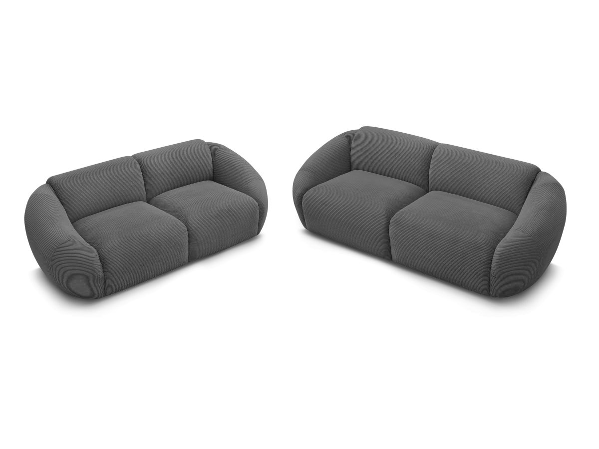 TINA corduroy vaste 3 + 2 zits rechte bankstel