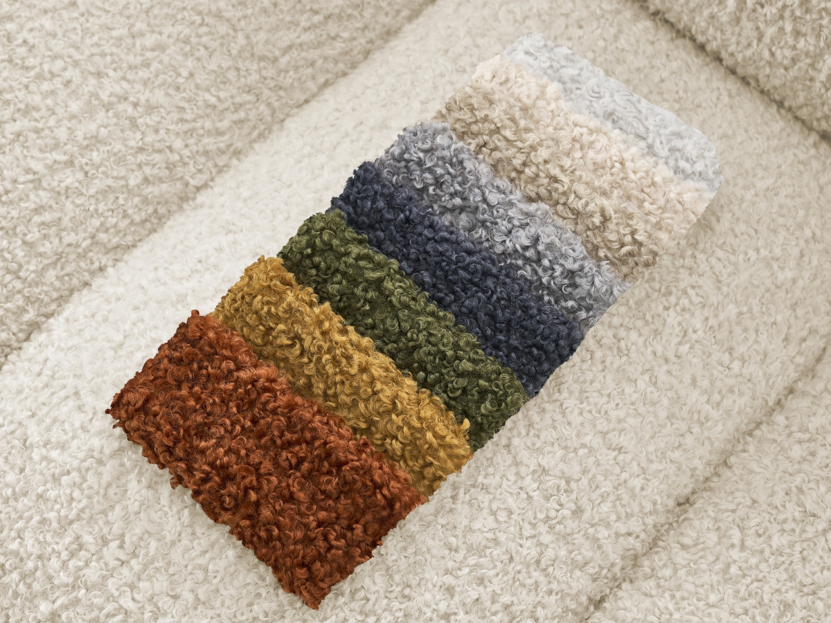 Canapé droit fixe 3 places HIPPOLYTE