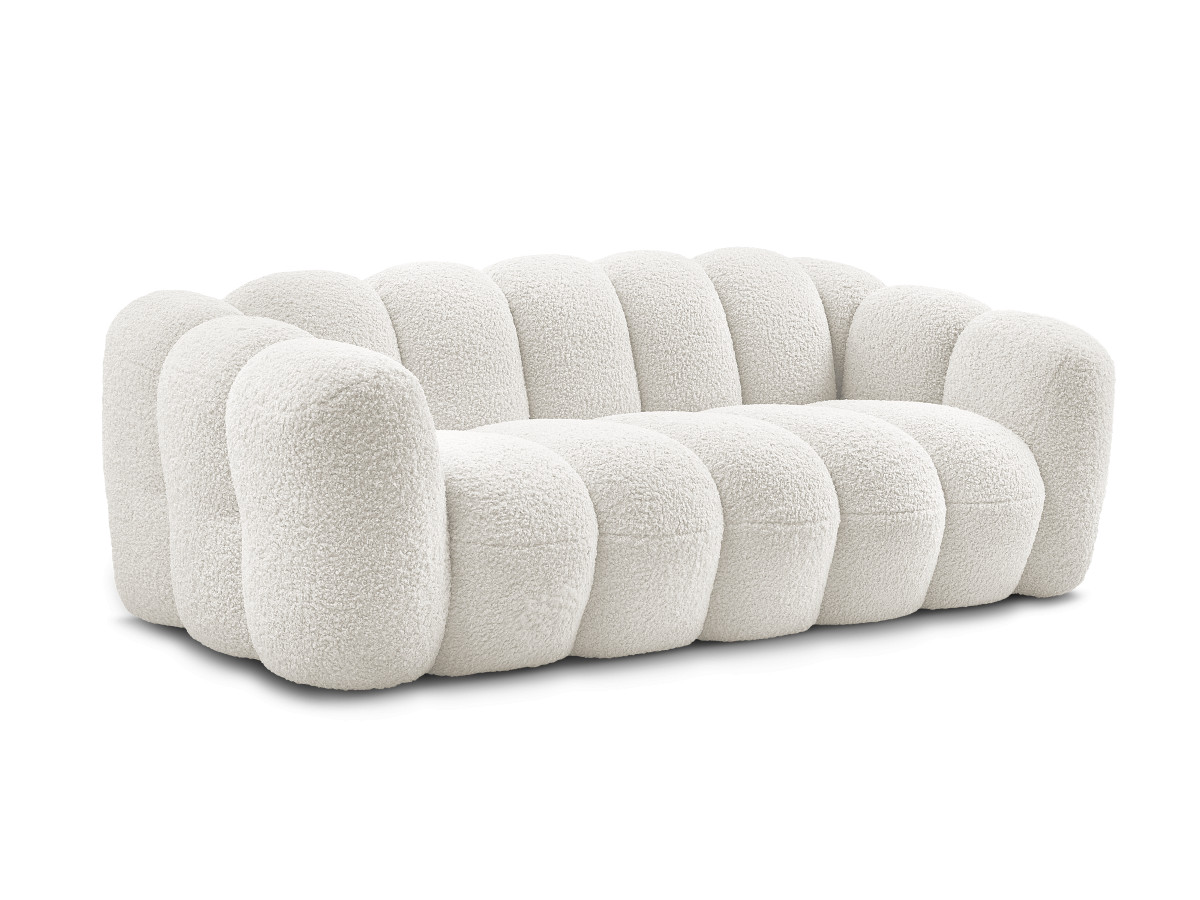 Canapé droit fixe 3 places HIPPOLYTE