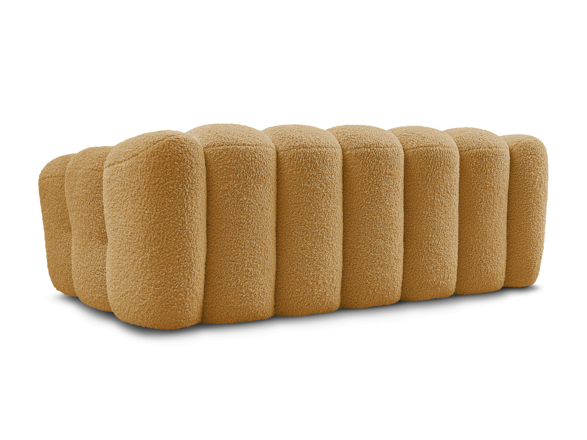 HIPPOLYTE vaste 3-zits rechte bank