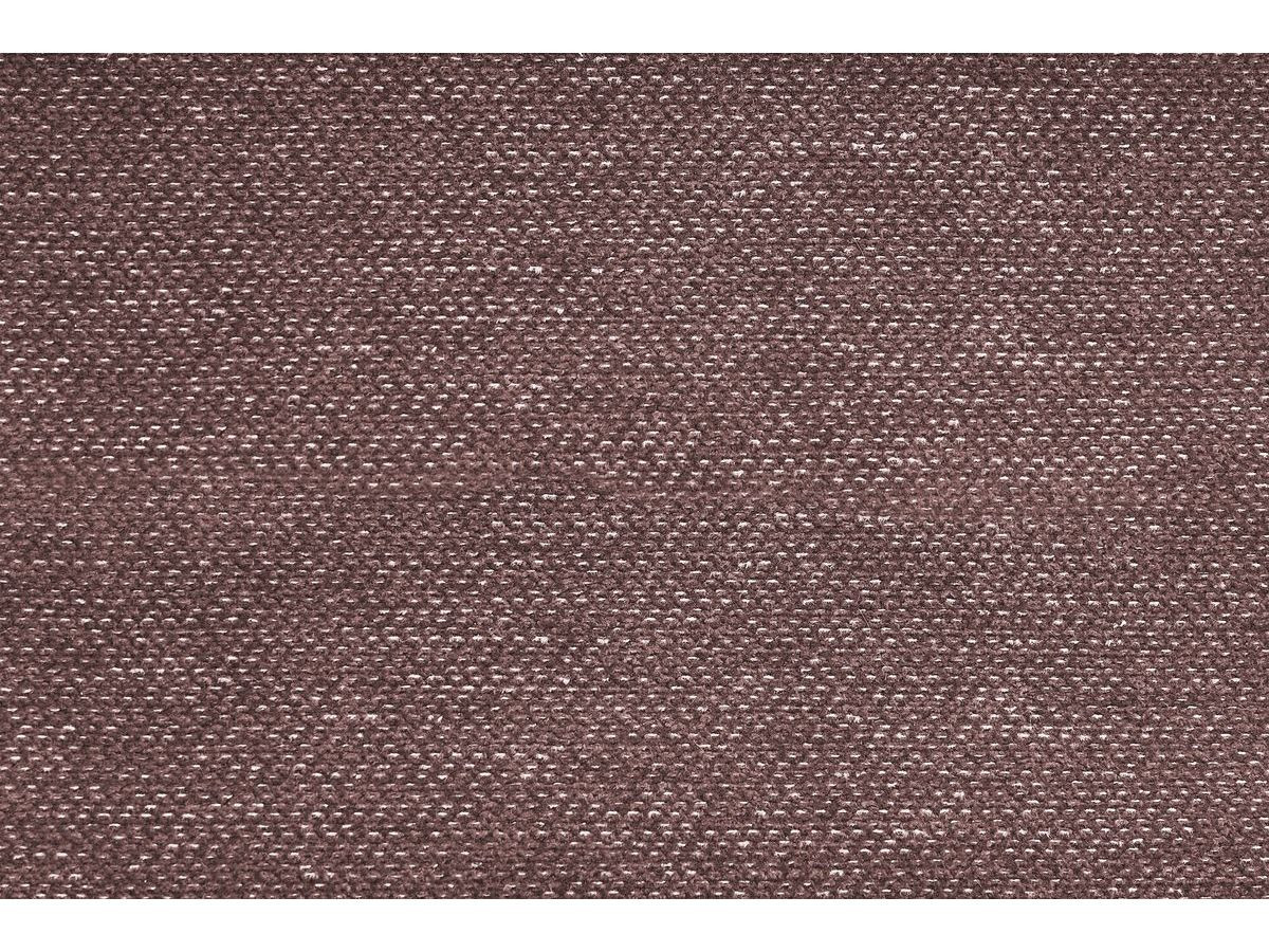Canapé d'angle fixe EVEREST tissu chiné - Orange - Angle droit - 10 coussins