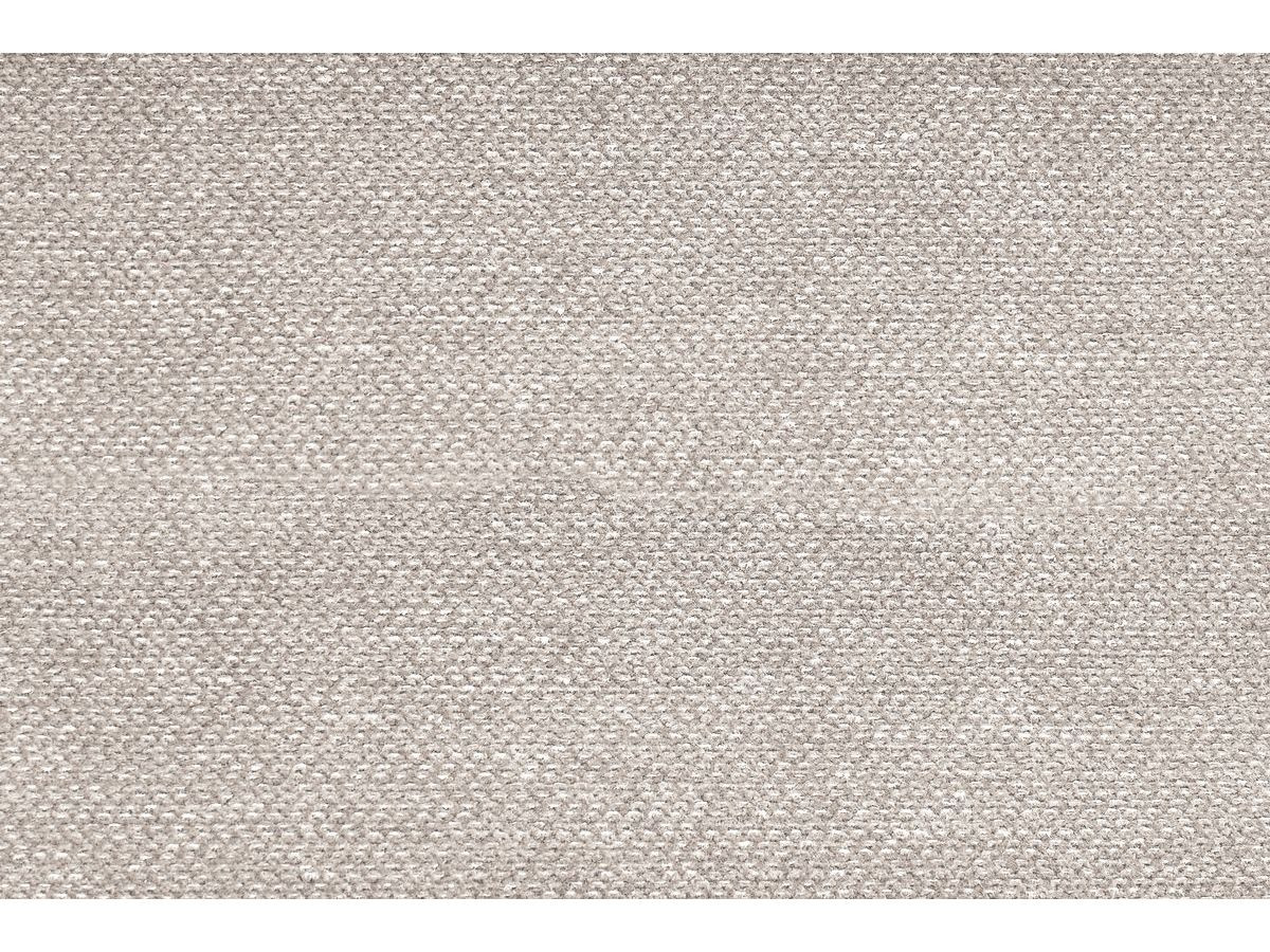 Canapé d'angle fixe EVEREST tissu chiné - Orange - Angle droit - 10 coussins