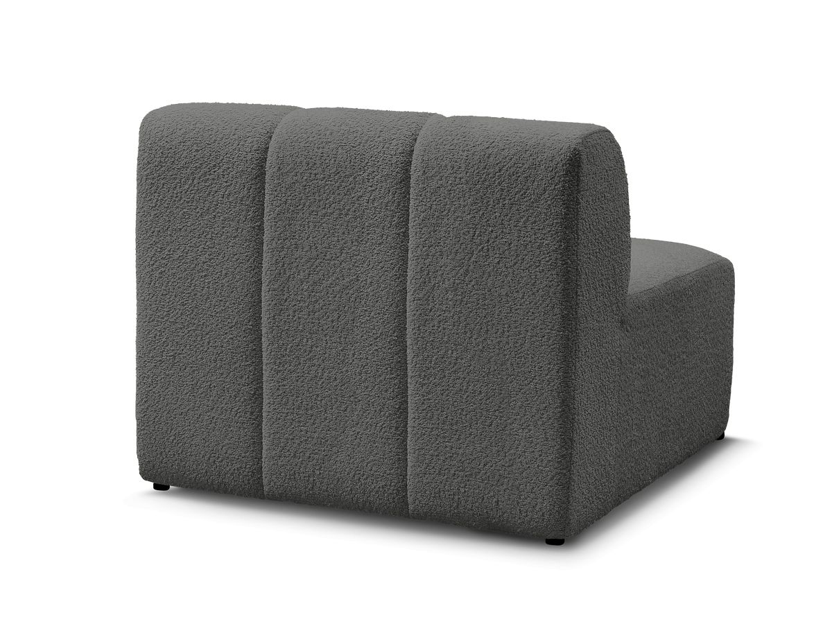 Chauffeuse 1 place pour canapé modulable ANNECY tissu bouclette