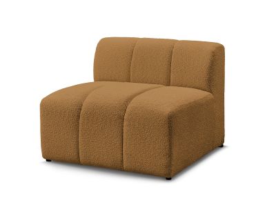Chauffeuse 1 place pour canapé modulable ANNECY tissu bouclette