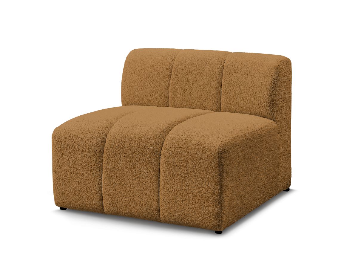 1-zits fauteuil voor modulaire bank ANNECY badstof