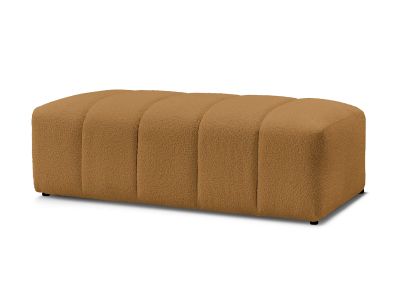 Pouf pour canapé modulable ANNECY tissu bouclette