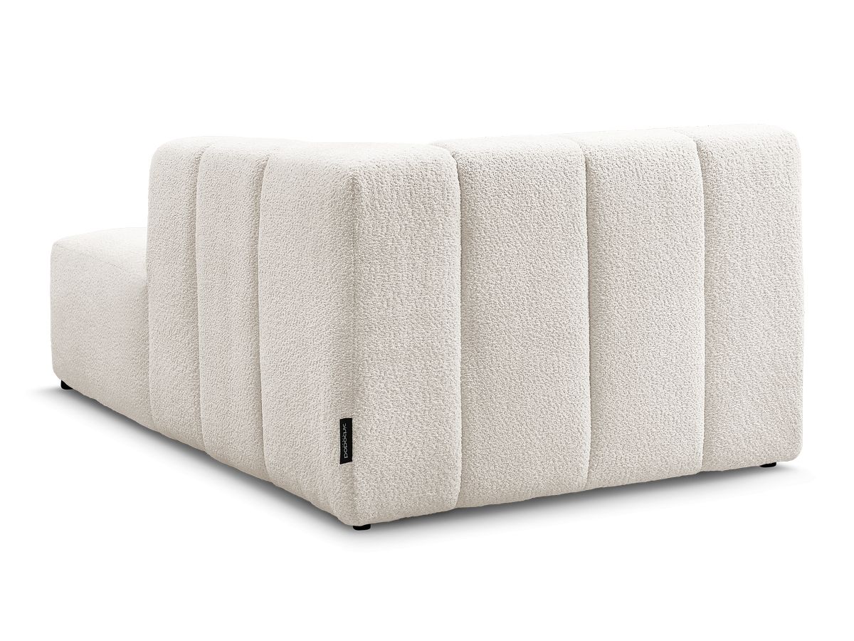 Chaise longue voor modulaire bank ANNECY badstof