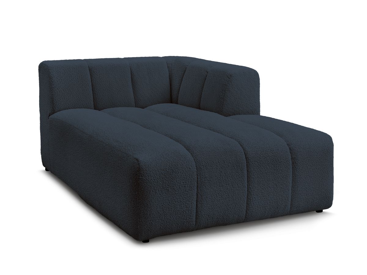 Chaise longue voor modulaire bank ANNECY badstof