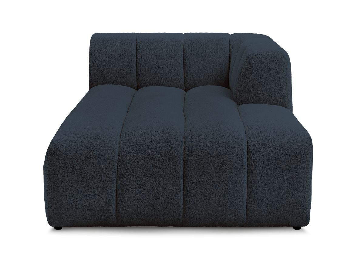 Chaise longue voor modulaire bank ANNECY badstof