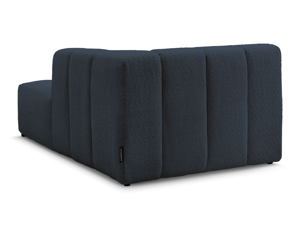 Chaise longue voor modulaire bank ANNECY badstof
