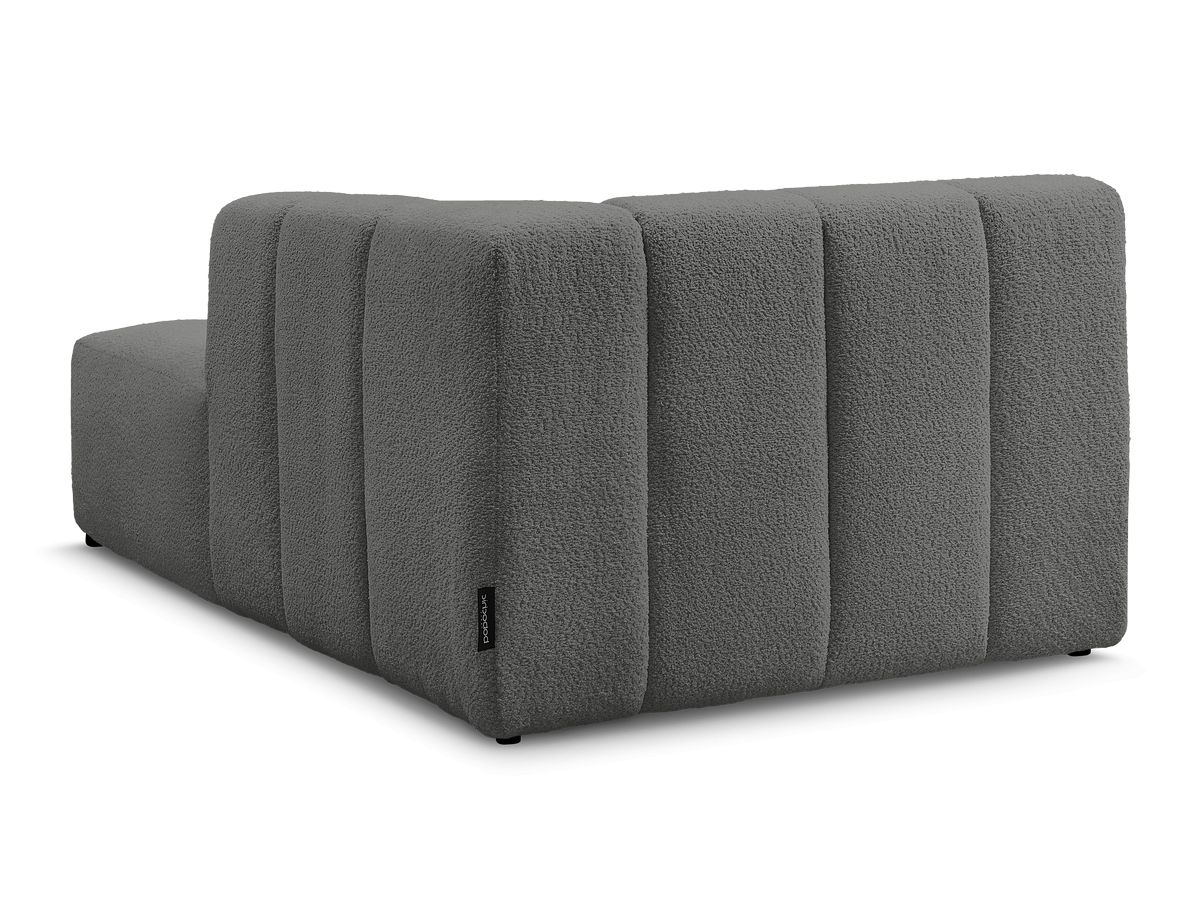 Chaise longue voor modulaire bank ANNECY badstof