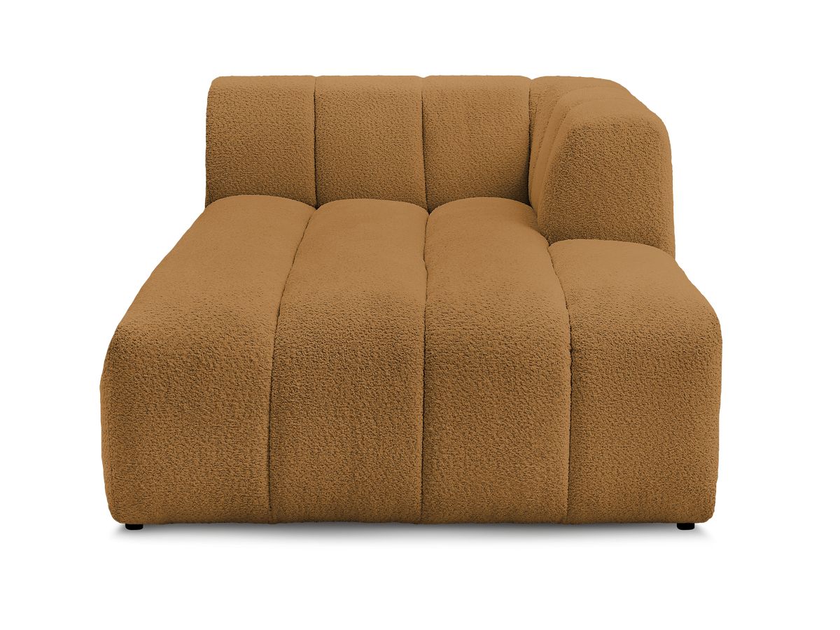 Chaise longue voor modulaire bank ANNECY badstof