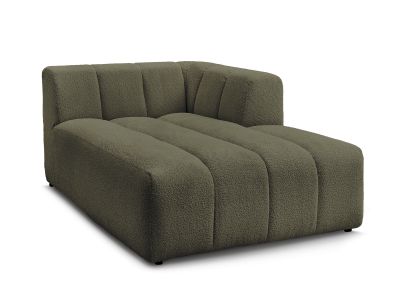Méridienne pour canapé modulable ANNECY tissu bouclette