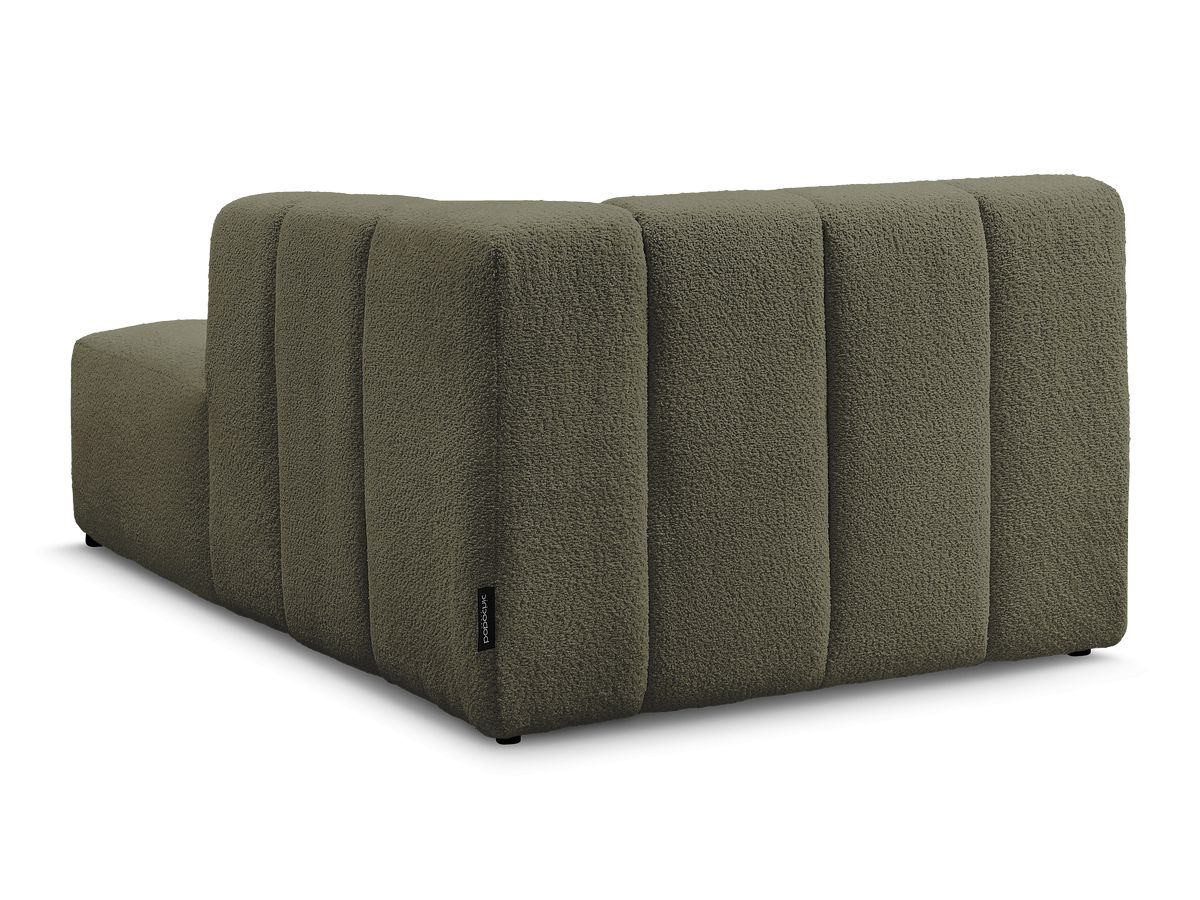 Chaise longue voor modulaire bank ANNECY badstof