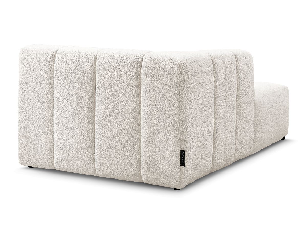 Chaise longue voor modulaire bank ANNECY badstof