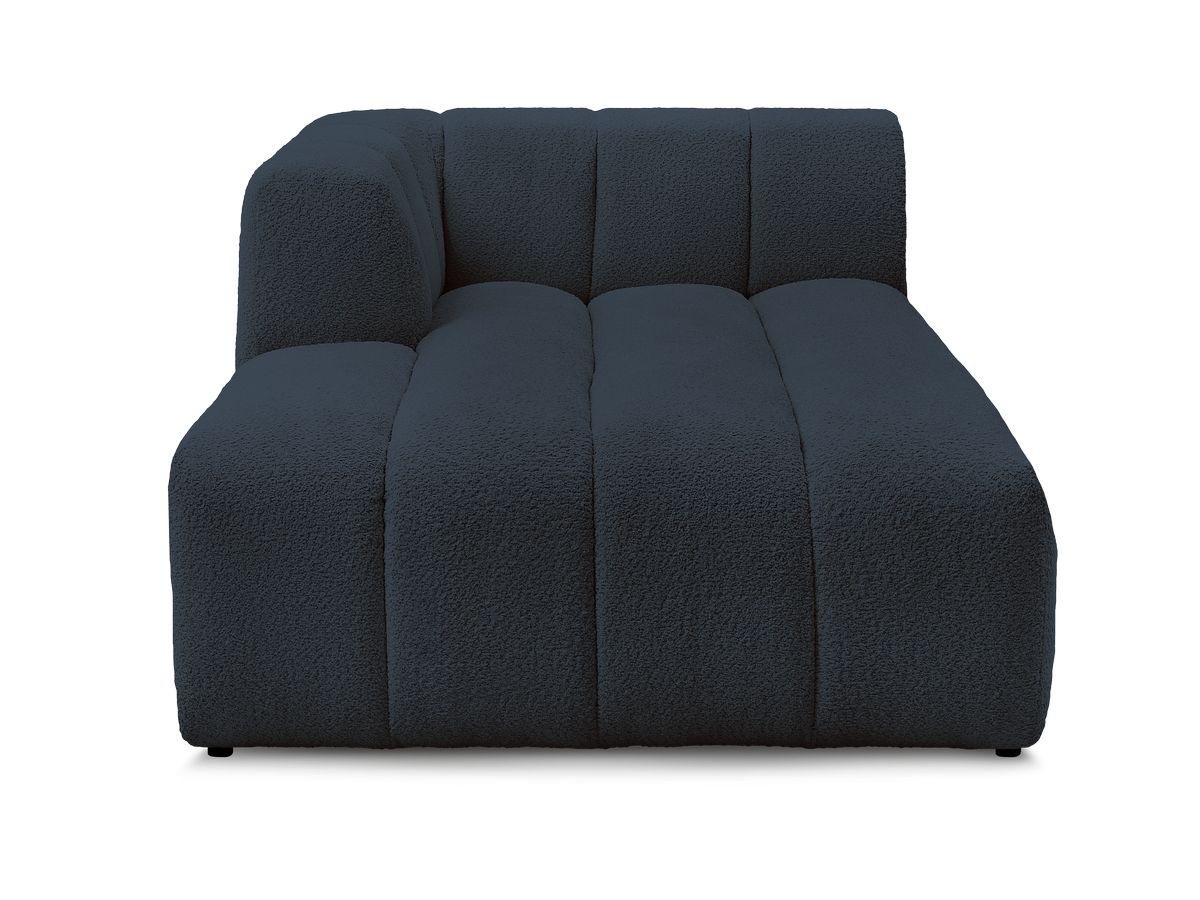 Chaise longue voor modulaire bank ANNECY badstof