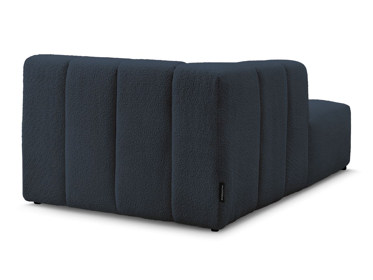 Chaise longue voor modulaire bank ANNECY badstof