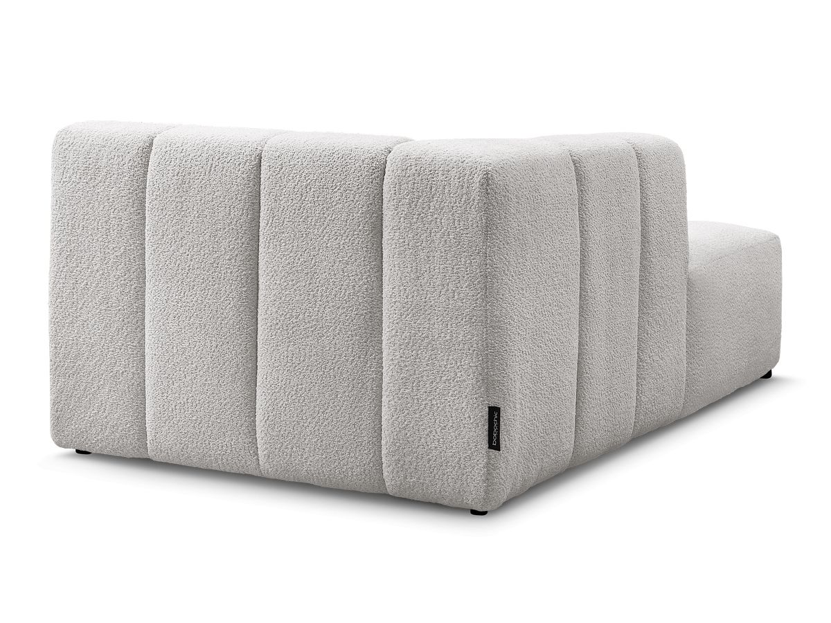 Chaise longue voor modulaire bank ANNECY badstof
