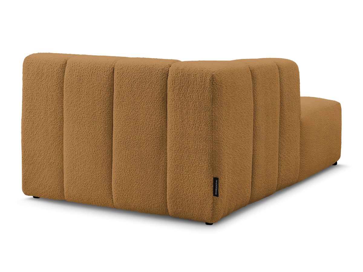 Chaise longue voor modulaire bank ANNECY badstof
