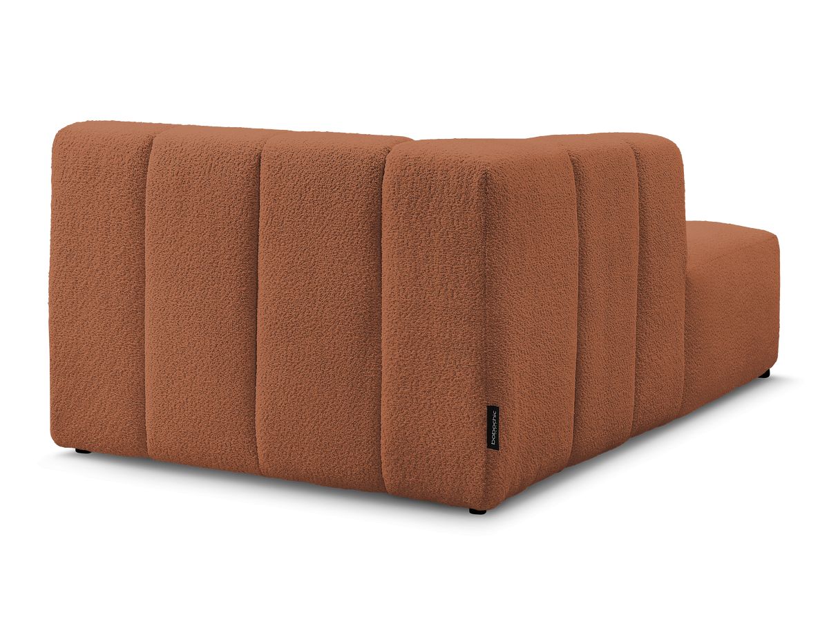 Chaise longue voor modulaire bank ANNECY badstof