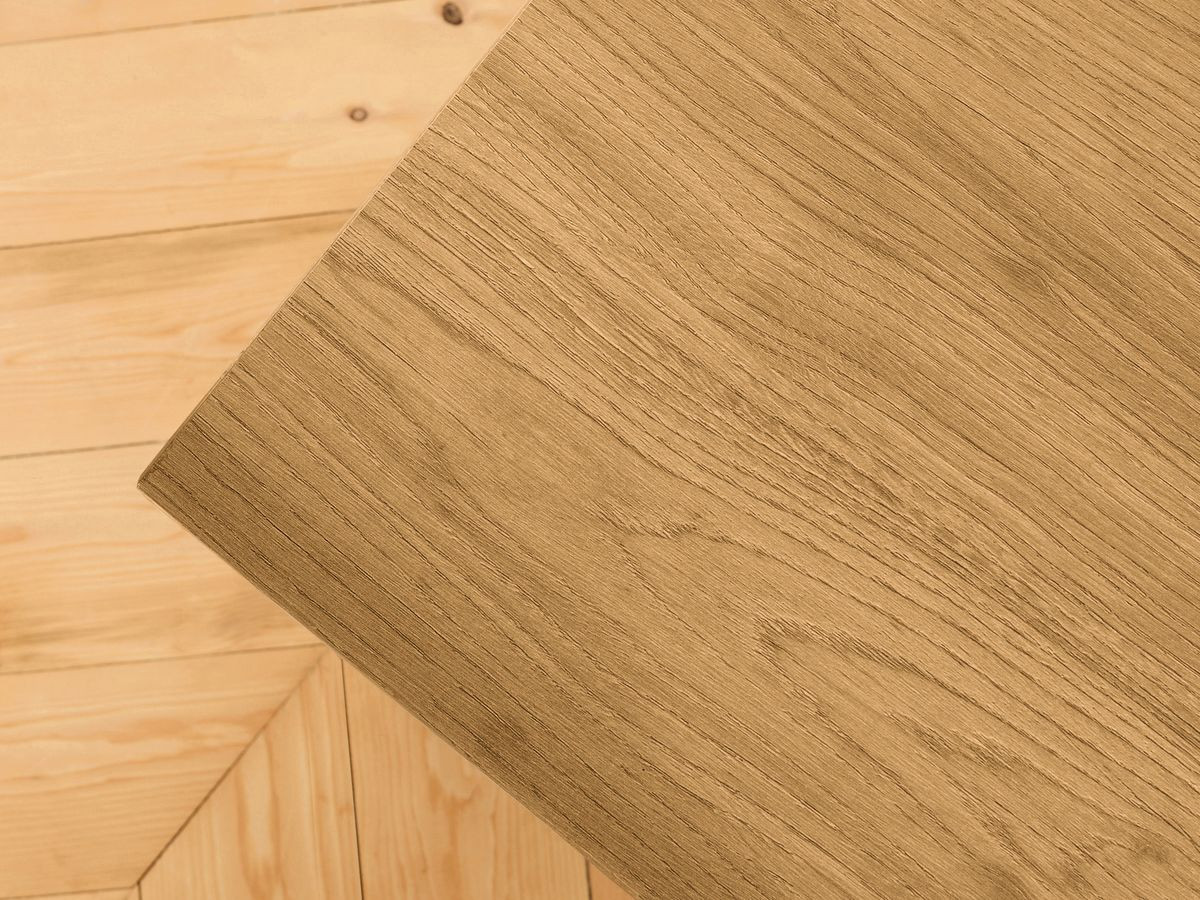 FERRET 180 cm 2-deurs tv-meubel met houten lamelleneffect