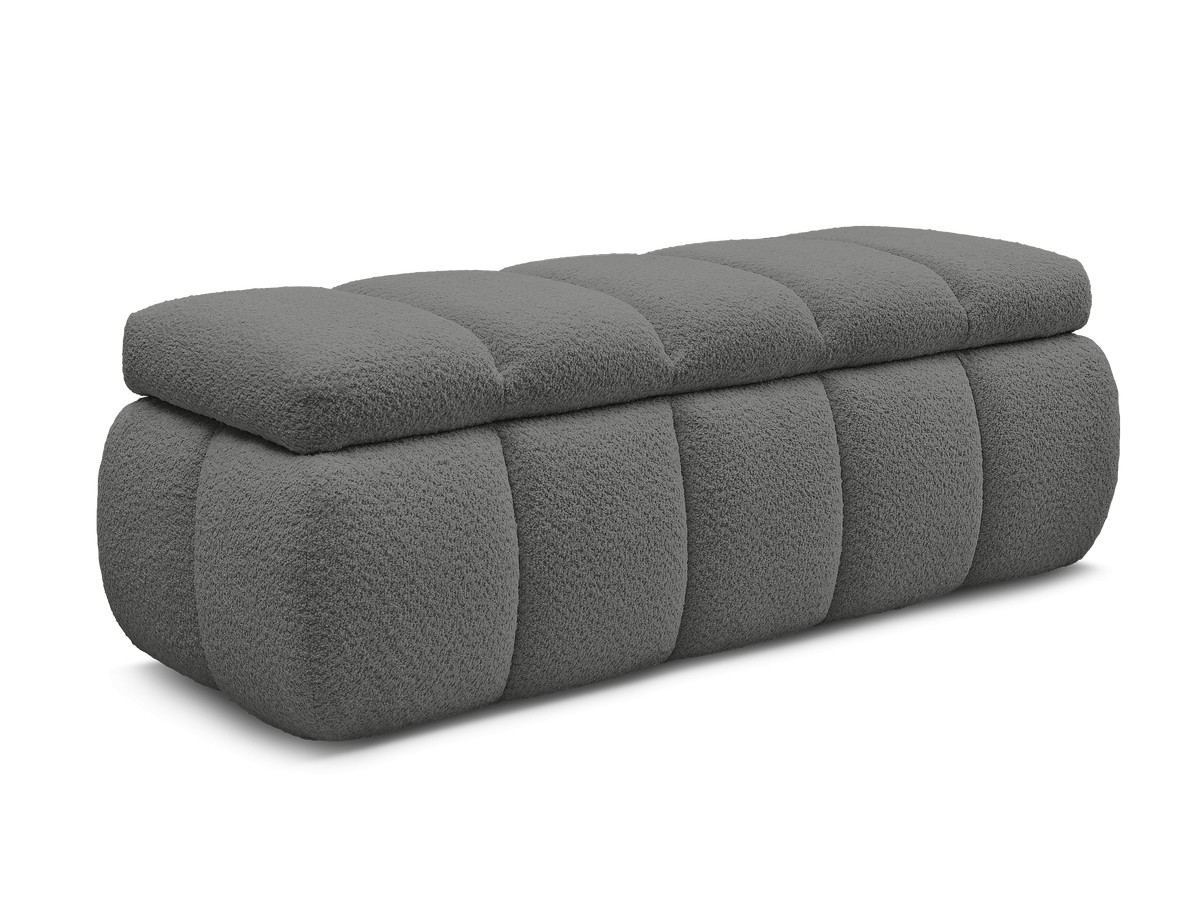 Bout de lit DENALI tissu bouclette