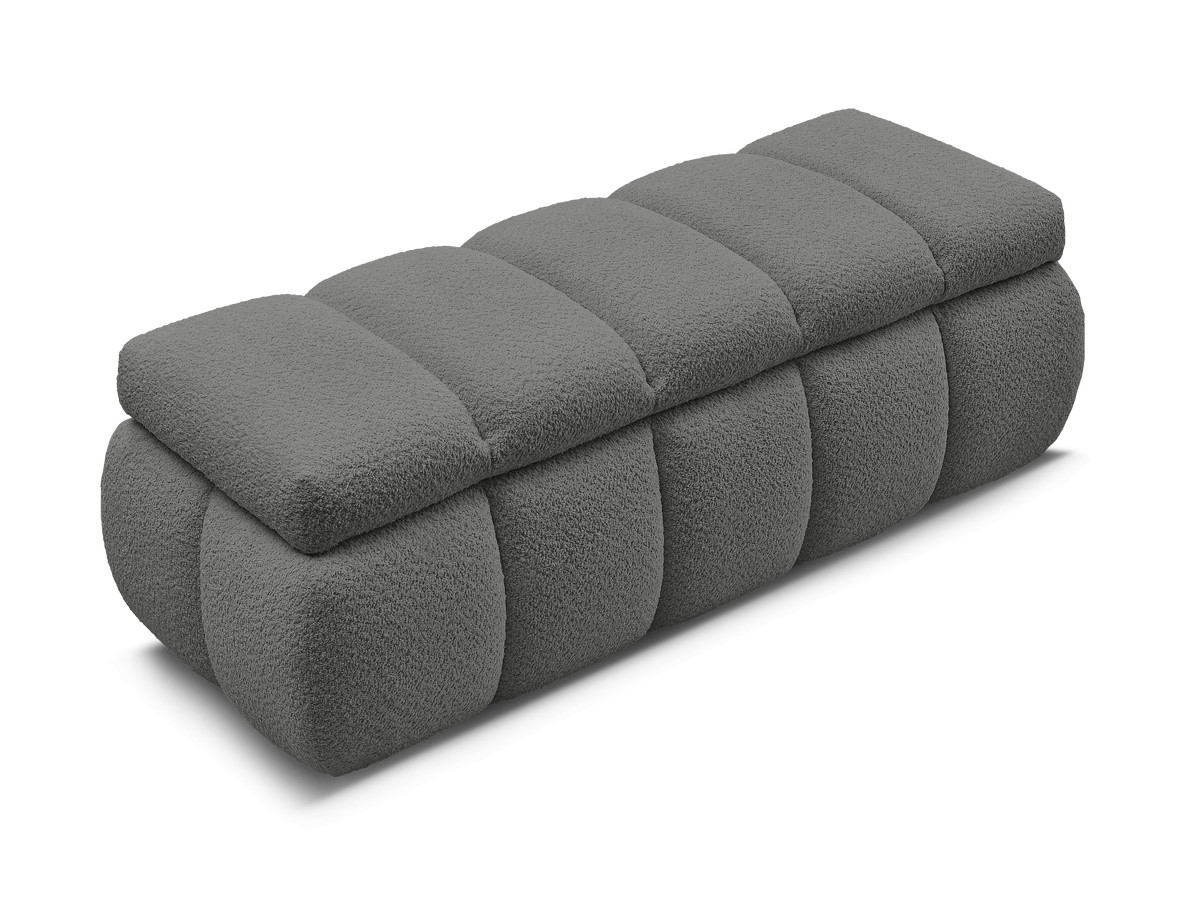Bout de lit DENALI tissu bouclette