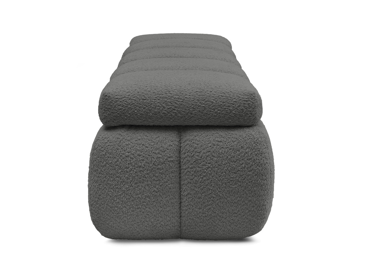 Bout de lit DENALI tissu bouclette