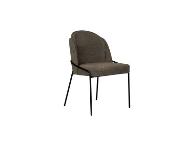 Lot de 2 chaises MAYA tissu texturé