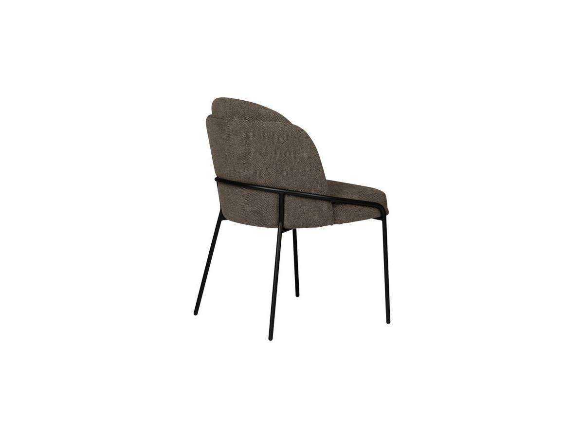 Lot de 2 chaises MAYA texturé gris foncé — vue 6