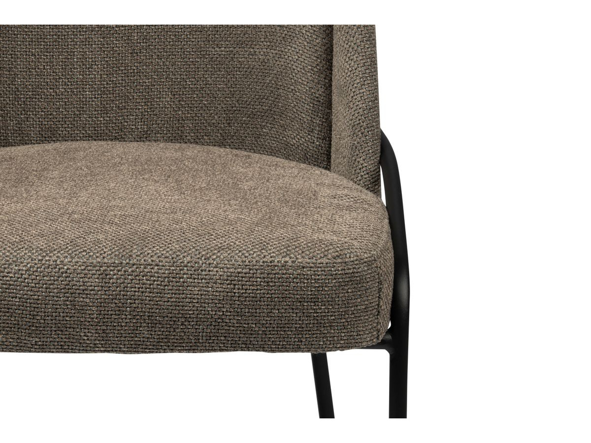 Set van 2 MAYA stoelen in structuurstof