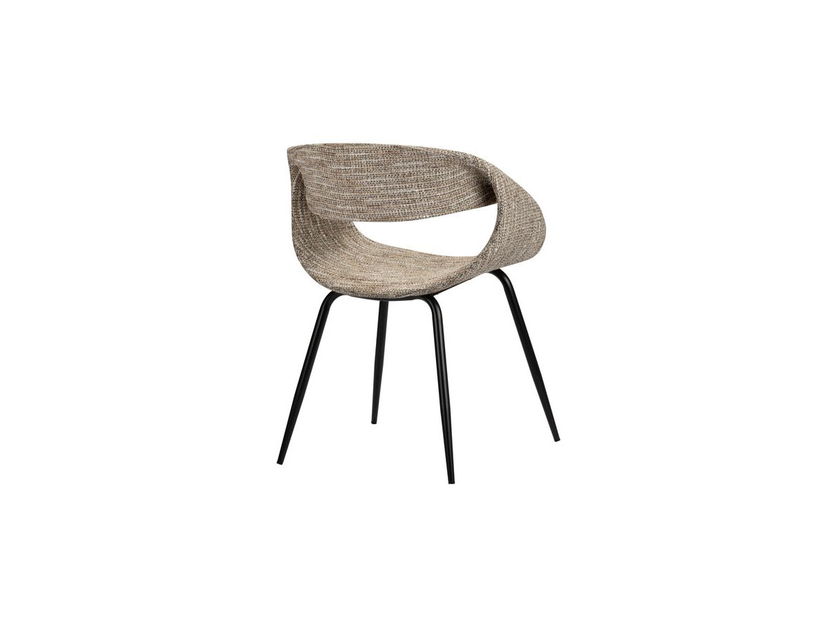 Set van 2 ISABELLE stoelen in structuurstof