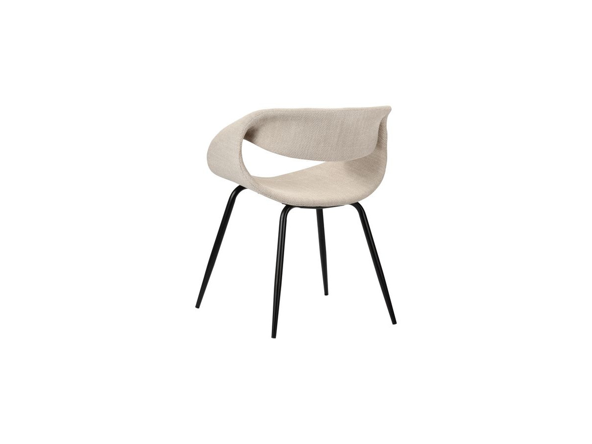 Set van 2 ISABELLE stoelen in structuurstof