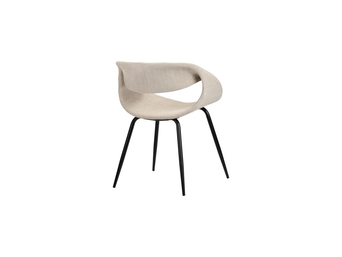 Set van 2 ISABELLE stoelen in structuurstof