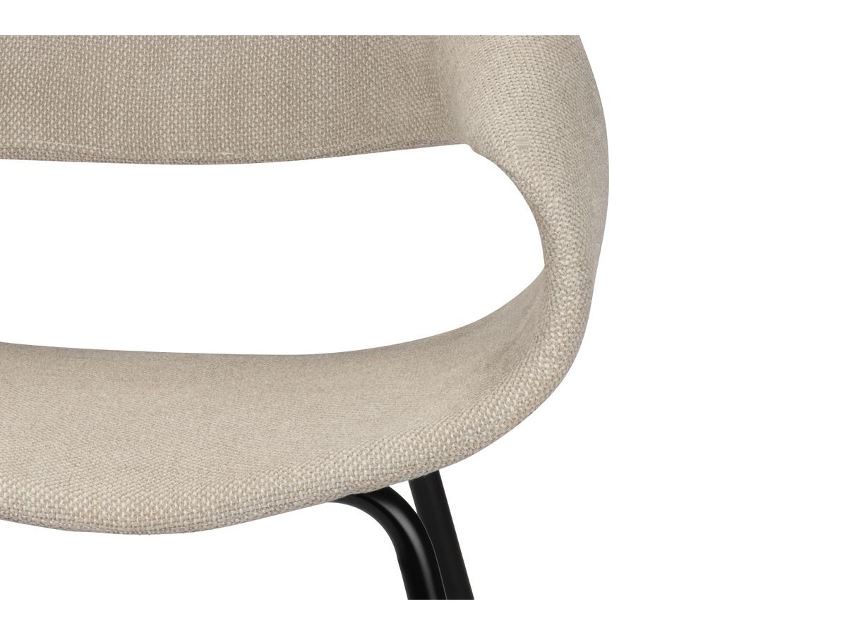 Set van 2 ISABELLE stoelen in structuurstof