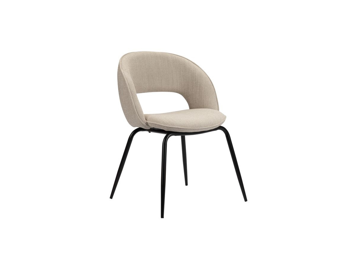 Set van 2 DOMI stoelen met structuurstof