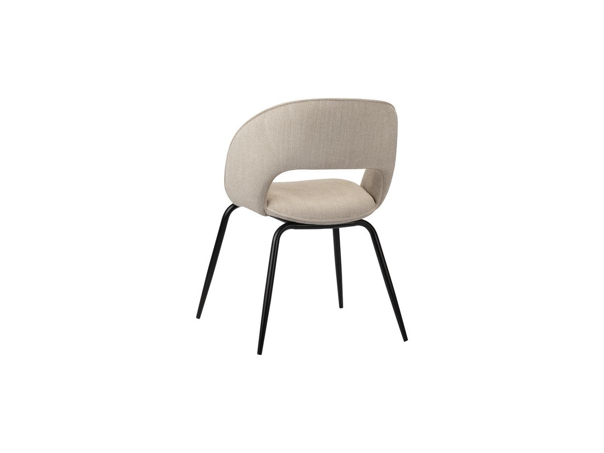 Set van 2 DOMI stoelen met structuurstof