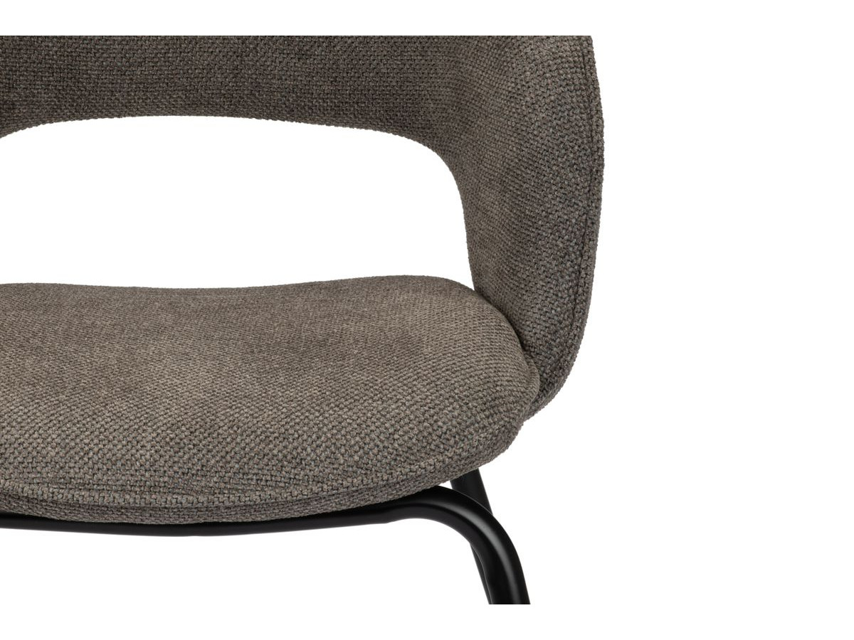 Set van 2 DOMI stoelen met structuurstof