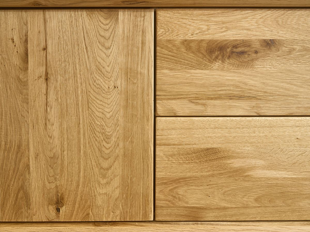 Ensemble VICTORIA avec buffet 164 cm + meuble TV 137 cm chêne massif