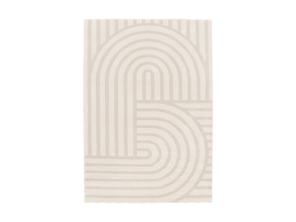 SHYLO laagpolig vloerkleed met geometrisch patroon