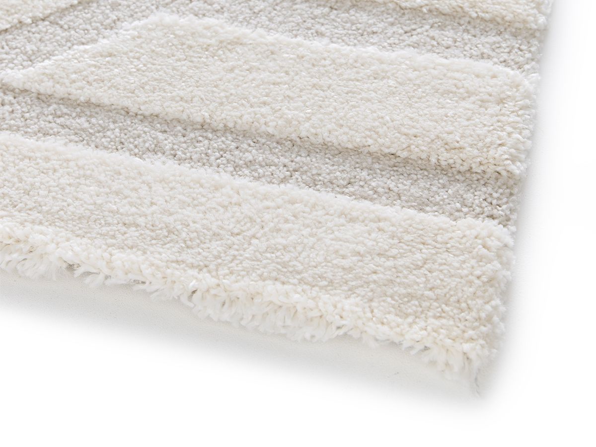 Tapis poils ras SHYLO motif géométrique