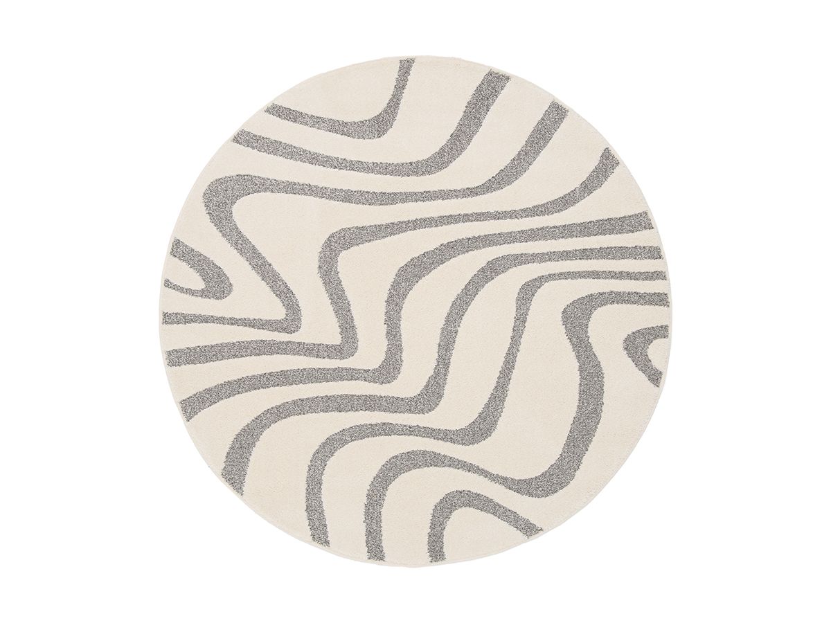 Tapis poils ras SOFTERA motif abstrait