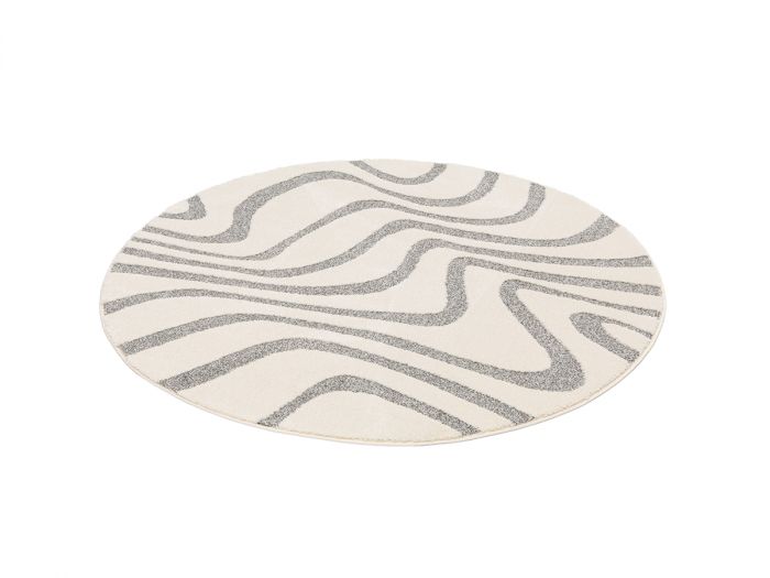 Tapis poils ras SOFTERA motif abstrait