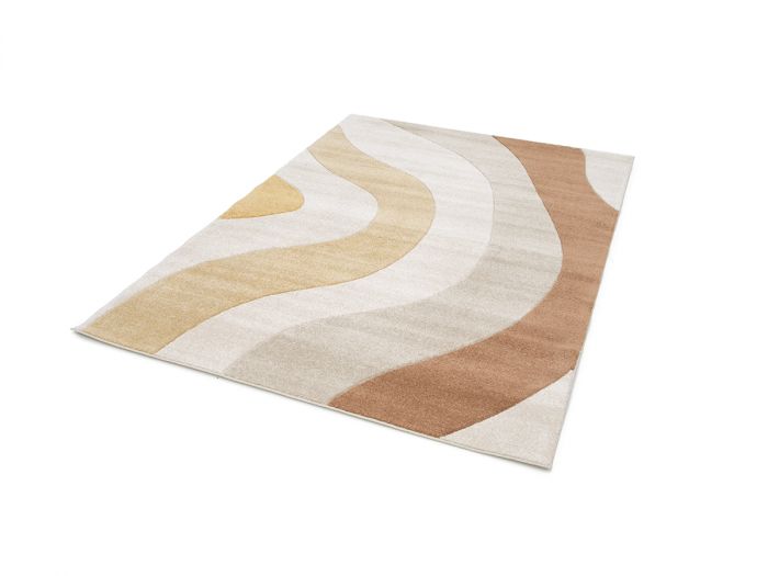 Tapis poils ras NOVA motif abstrait