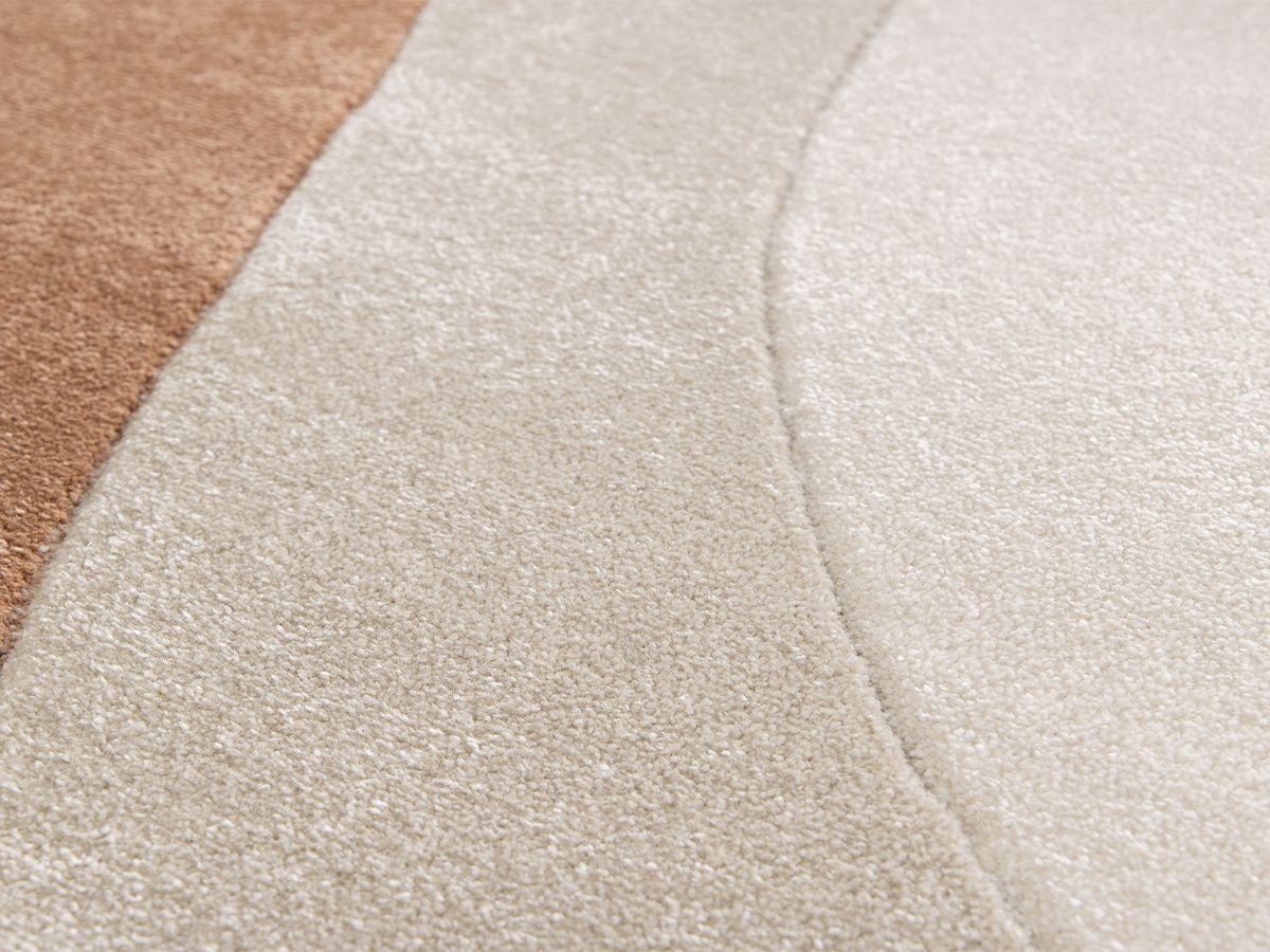 Tapis poils ras NOVA motif abstrait