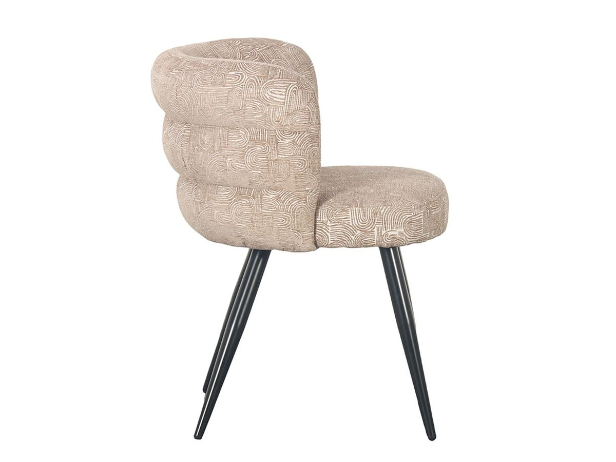 Lot de 2 chaises SOLEA à motifs beige — vue 4