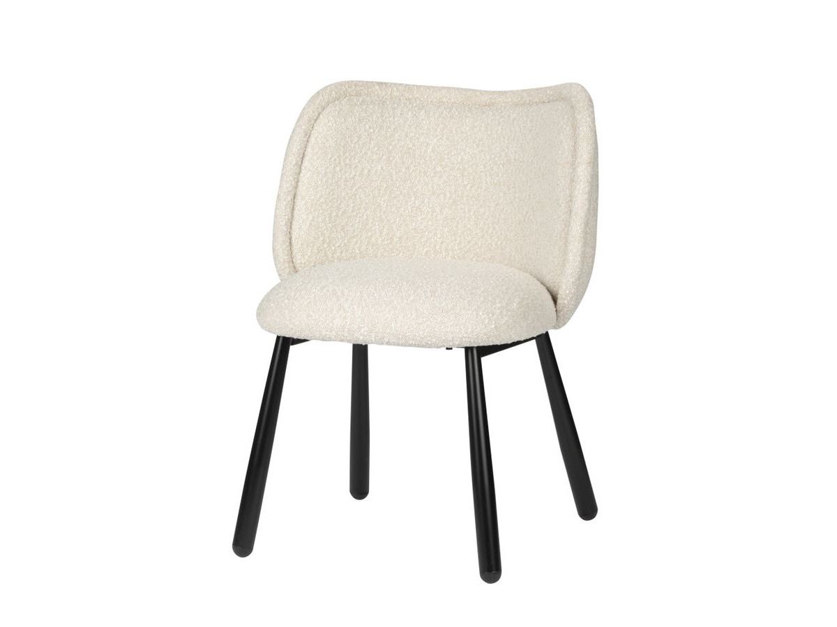 Lot de 2 chaises NALA bouclette blanc — vue 5