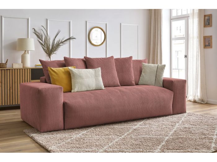 Canapé droit convertible coffre VOLTAIRE